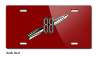Oldsmobile 88 Rocket Emblem 1950 - 1953 - License Plate - Vintage Emblem