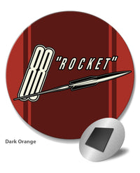 Oldsmobile 88 Rocket Emblem 1952 - Round Fridge Magnet - Vintage Emblem