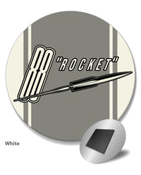 Oldsmobile 88 Rocket Emblem 1952 - Round Fridge Magnet - Vintage Emblem