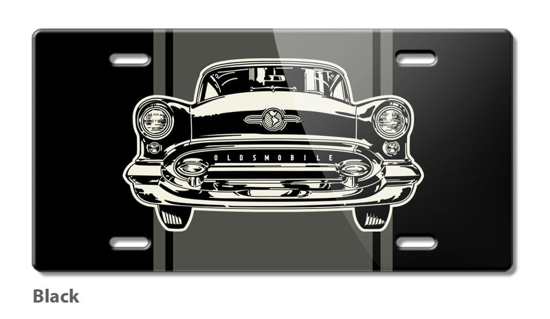 1955 Oldsmobile Front View License Plate - Front View