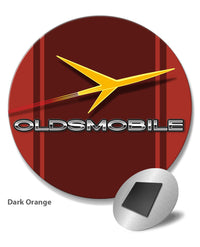 Oldsmobile Rocket Emblem 1957 - 1960 - Round Fridge Magnet - Vintage Emblem