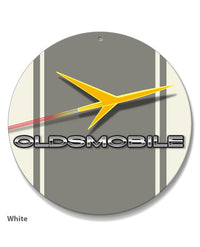 Oldsmobile Rocket Emblem 1957 - 1960 - Round Aluminum Sign - Vintage Emblem
