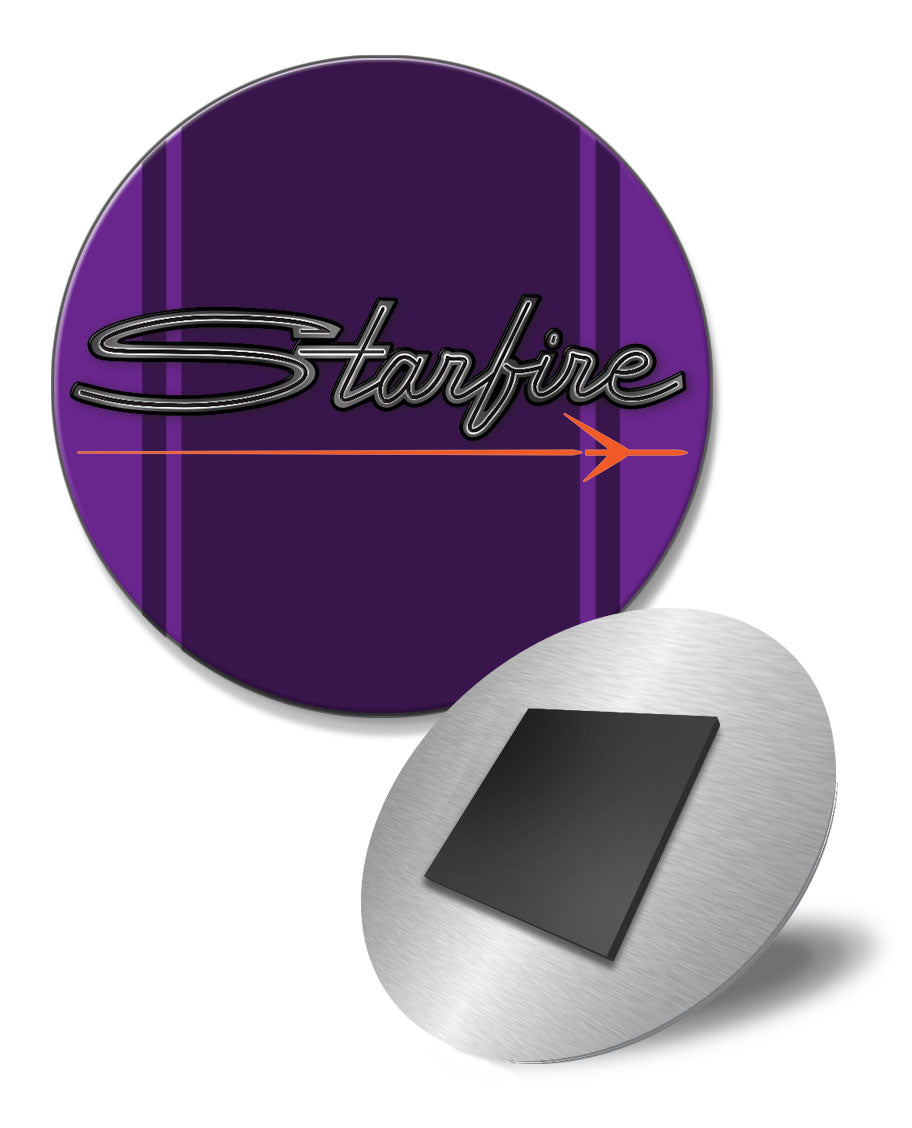 Oldsmobile Starfire Emblem 1961 - 1962 - Round Fridge Magnet - Vintage Emblem