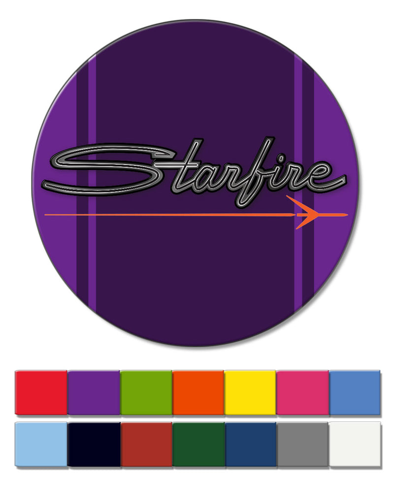 Oldsmobile Starfire Emblem 1961 - 1962 - Round Fridge Magnet - Vintage Emblem