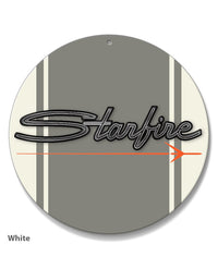 Oldsmobile Starfire Emblem 1961 - 1962 - Round Aluminum Sign - Vintage Emblem