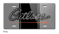 Oldsmobile Cutlass Emblem 1964 - 1969 - License Plate - Vintage Emblem