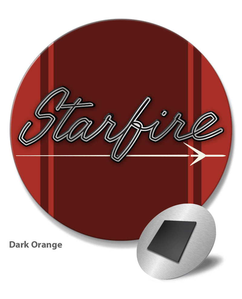 Oldsmobile Starfire Emblem 1964 - Round Fridge Magnet - Vintage Emblem