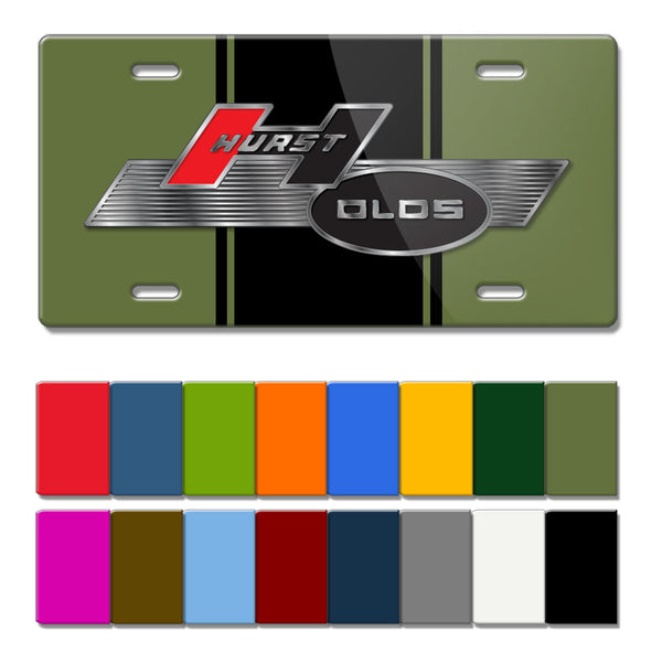 Oldsmobile HURST/OLDS Emblem 1968 Novelty License Plate - Vintage Embl ...