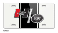 Oldsmobile HURST/OLDS Emblem 1969 - 1979 Novelty License Plate - Vintage Emblem