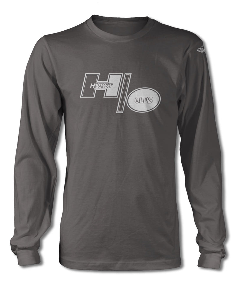 Oldsmobile HURST/OLDS Emblem 1969 - 1979 T-Shirt - Long Sleeves - Emblem