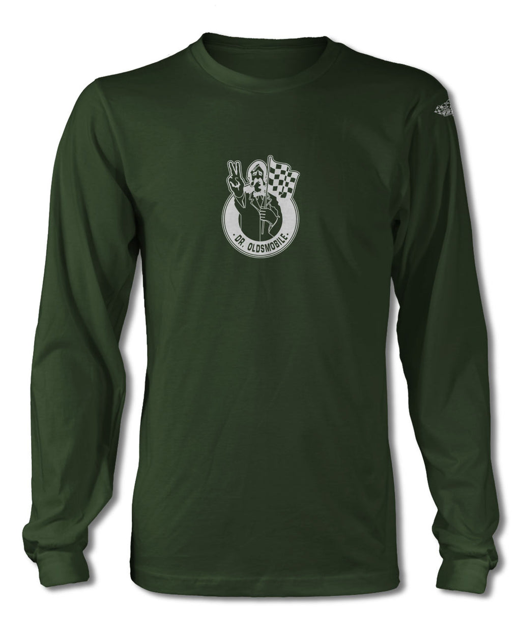 Dr. Oldsmobile Emblem 1969 T-Shirt - Long Sleeves - Emblem