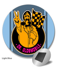 Dr. Oldsmobile Emblem 1969 Round Fridge Magnet