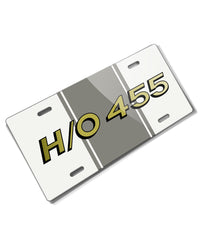 Oldsmobile H/O 455 Emblem 1969 Novelty License Plate - Vintage Emblem