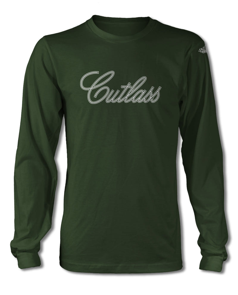 Oldsmobile Cutlass Emblem 1971 - 1977 T-Shirt - Long Sleeves - Emblem