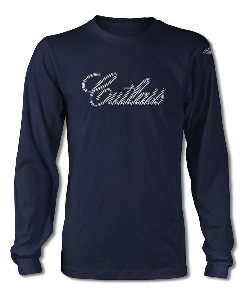 Oldsmobile Cutlass Emblem 1971 - 1977 T-Shirt - Long Sleeves - Emblem