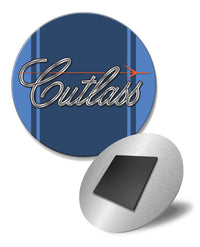 Oldsmobile Cutlass Emblem 1971 - 1977 Round Fridge Magnet