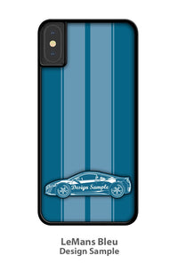 1955 Oldsmobile Front View Smartphone Case - Racing Stripes Front View