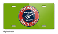 Oldsmobile Rocket Service & Sales Emblem Novelty License Plate - Vintage Emblem