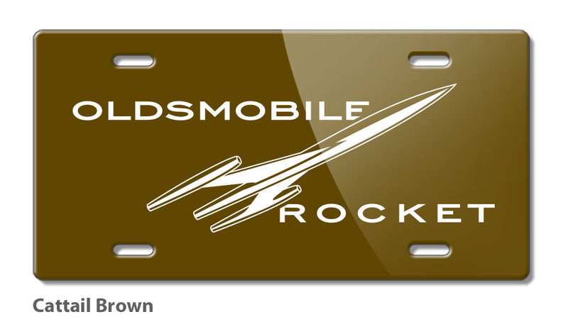 Oldsmobile Rocket Emblem 1953 - 1955 - License Plate - Vintage Emblem