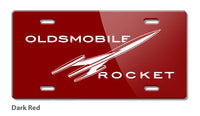 Oldsmobile Rocket Emblem 1953 - 1955 - License Plate - Vintage Emblem