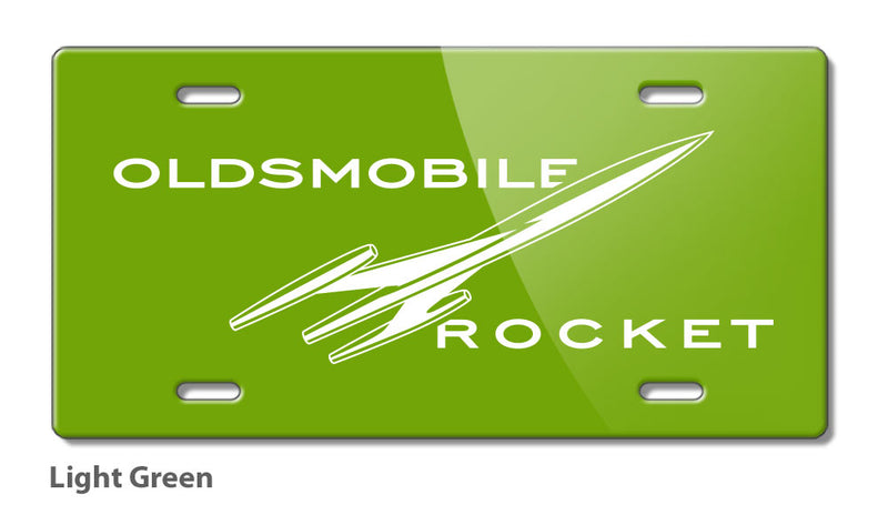 Oldsmobile Rocket Emblem 1953 - 1955 - License Plate - Vintage Emblem