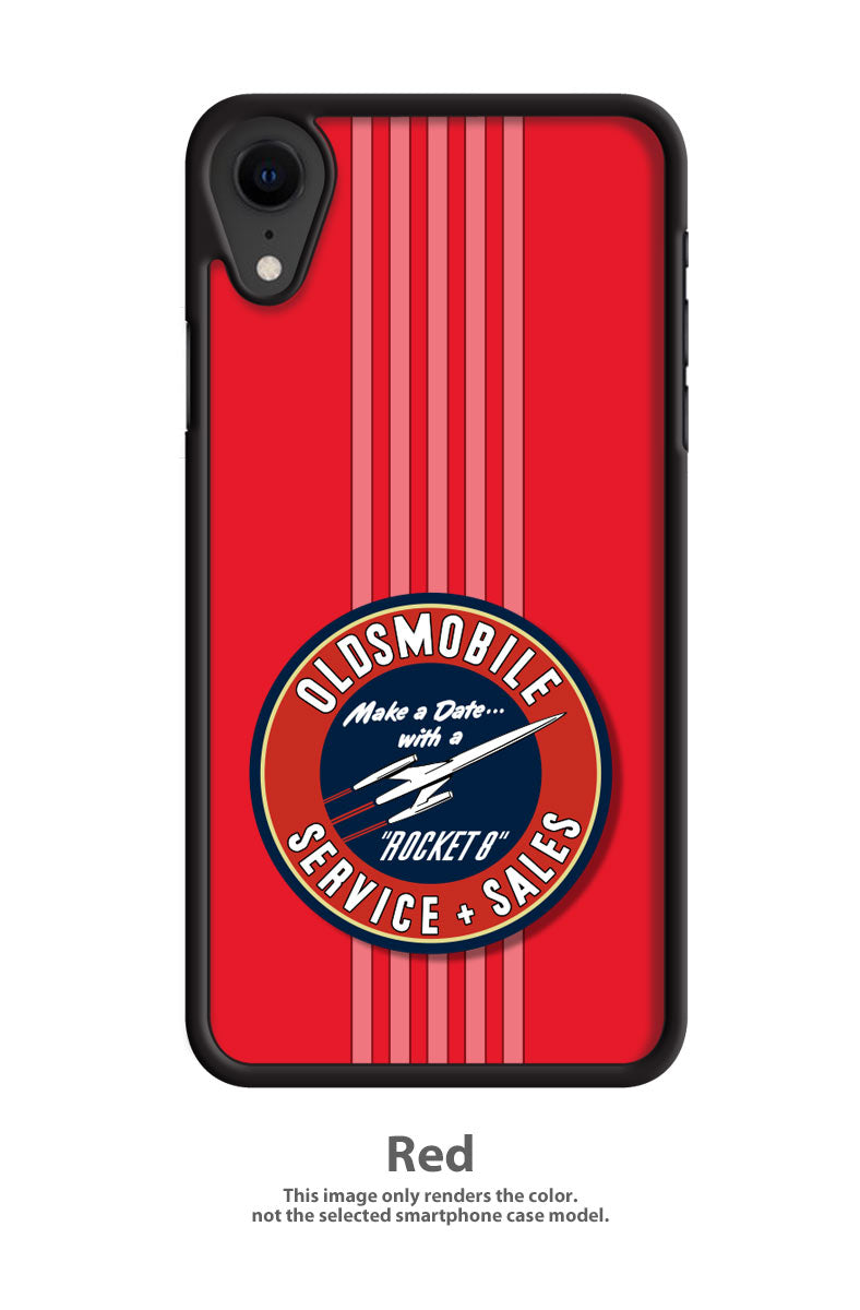 Oldsmobile Rocket Service & Sales Emblem Smartphone Case - Vintage Emblem