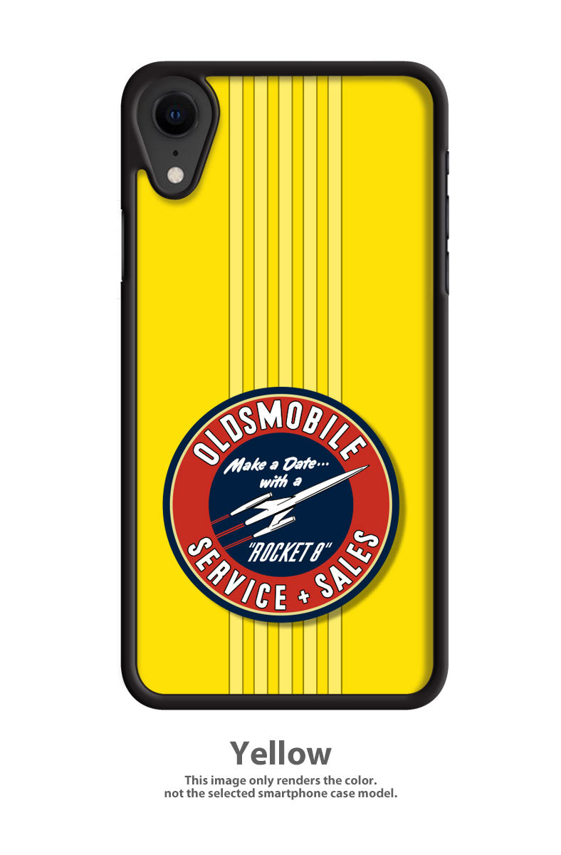 Oldsmobile Rocket Service & Sales Emblem Smartphone Case - Vintage Emblem