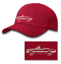 Fiat 124 Sport Spider Convertible 1966 - 1973 Baseball Cap for Men and Women