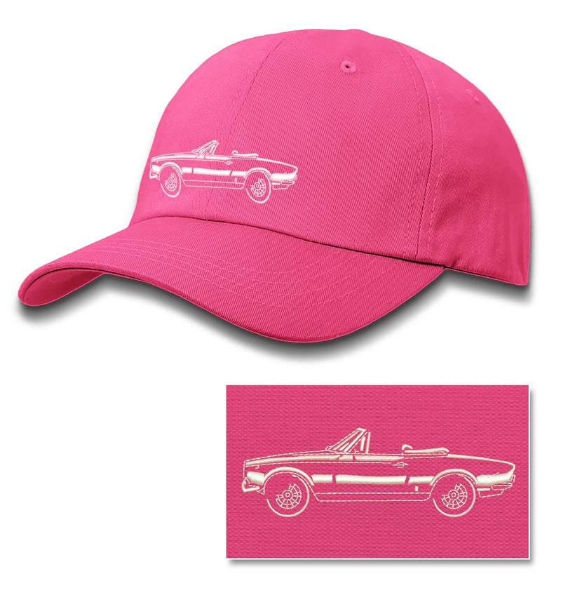 Fiat 124 Sport Spider Convertible 1966 - 1973 Baseball Cap for Men and Women