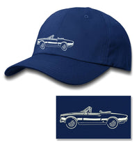 Fiat 124 Sport Spider Convertible 1966 - 1973 Baseball Cap for Men and Women