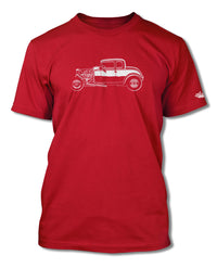 1932 Ford Coupe Milner’s Deuce American Graffiti T-Shirt - Men - Side View