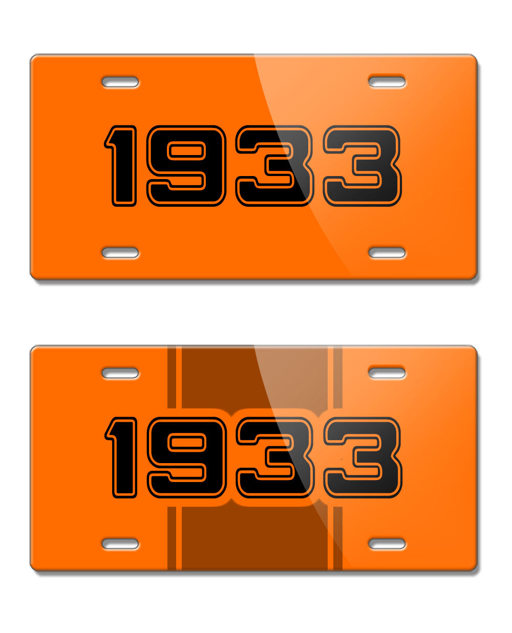 1933 Customizable - License Plate