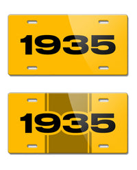 1935 Customizable - License Plate