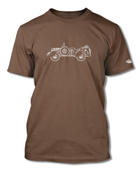 1944 Dodge WC-56 WC-57 Weapons Carrier WWII T-Shirt - Men - Side View