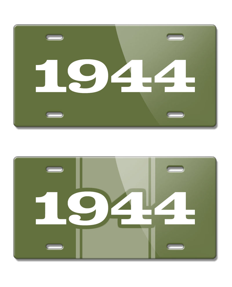 1944 Customizable - License Plate