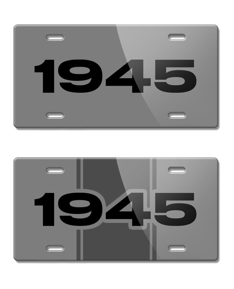 1945 Customizable - License Plate