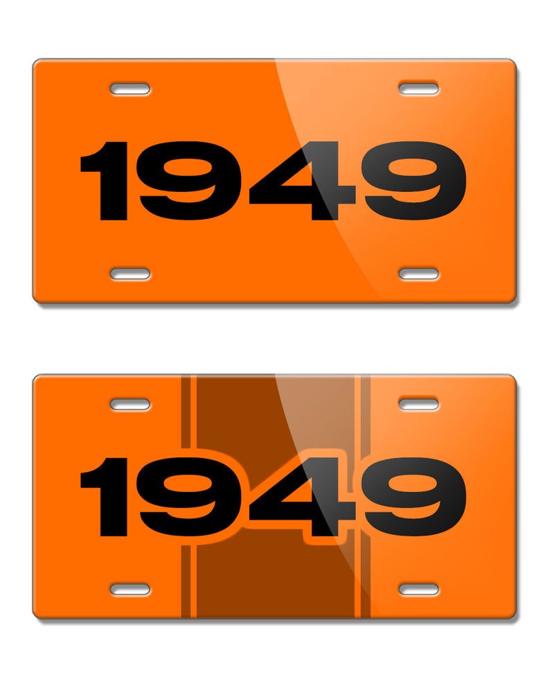 1949 Sticker 1949 Customizable - License Plate – Legend Lines