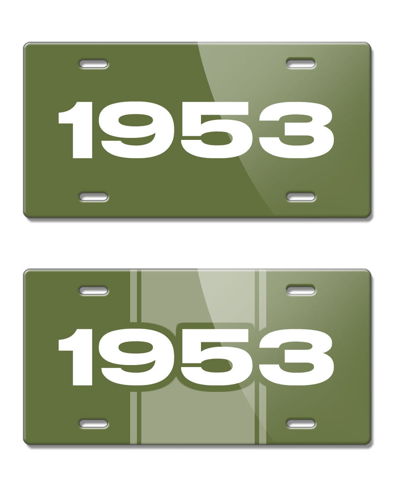 1953 Customizable - License Plate