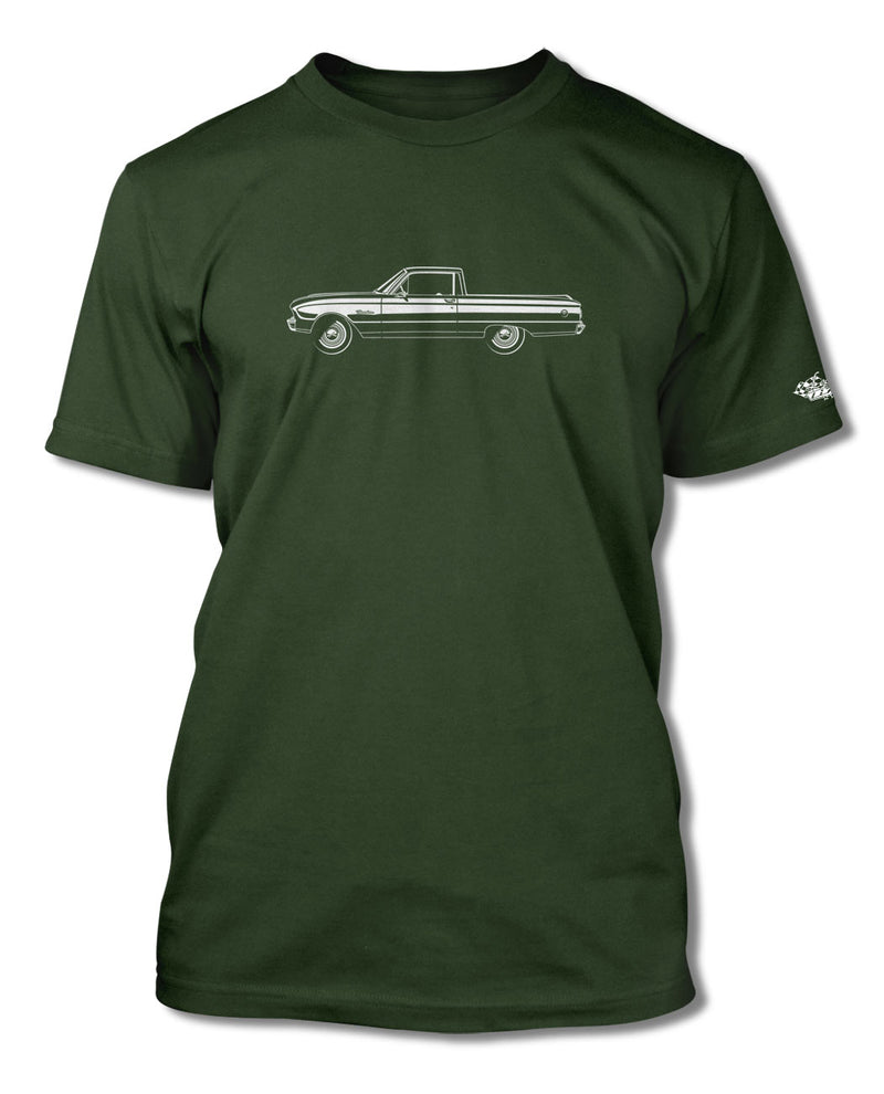 1961 Ford Ranchero T-Shirt - Men - Side View