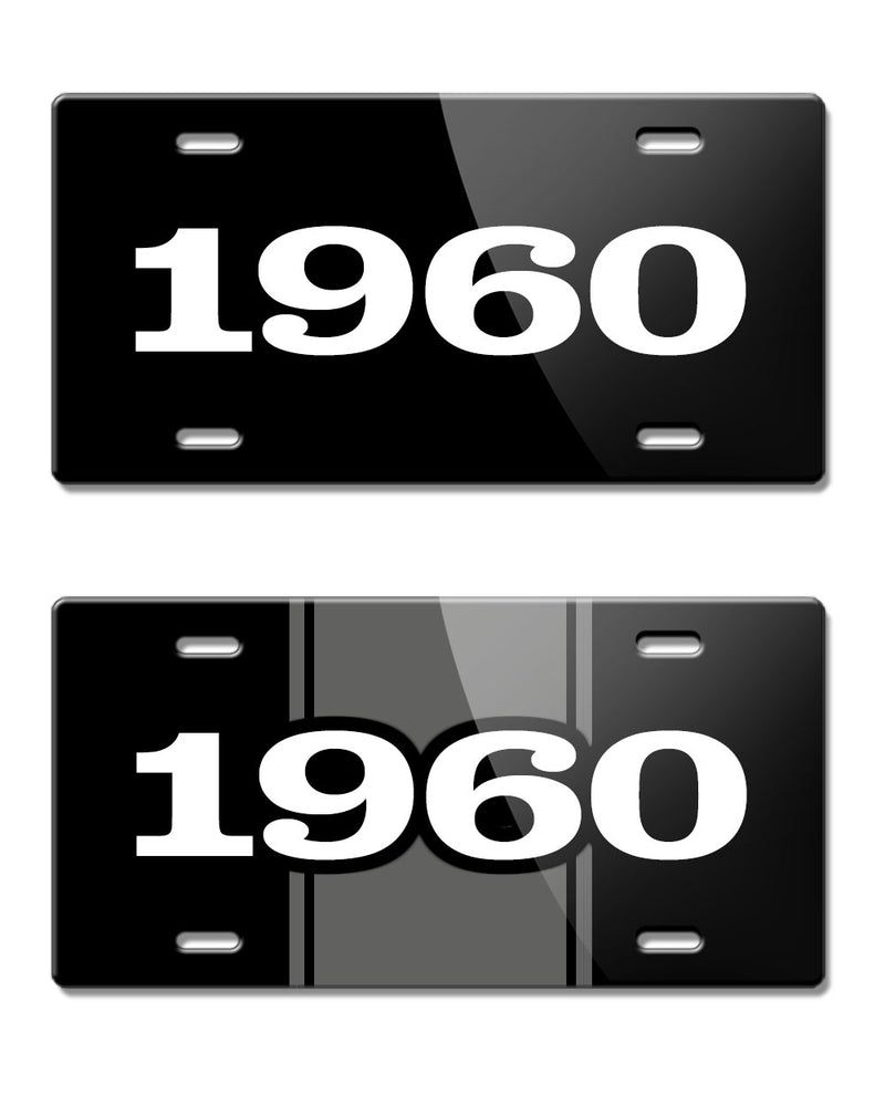 1960 Customizable - License Plate