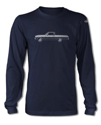 1962 Ford Ranchero T-Shirt - Long Sleeves - Side View