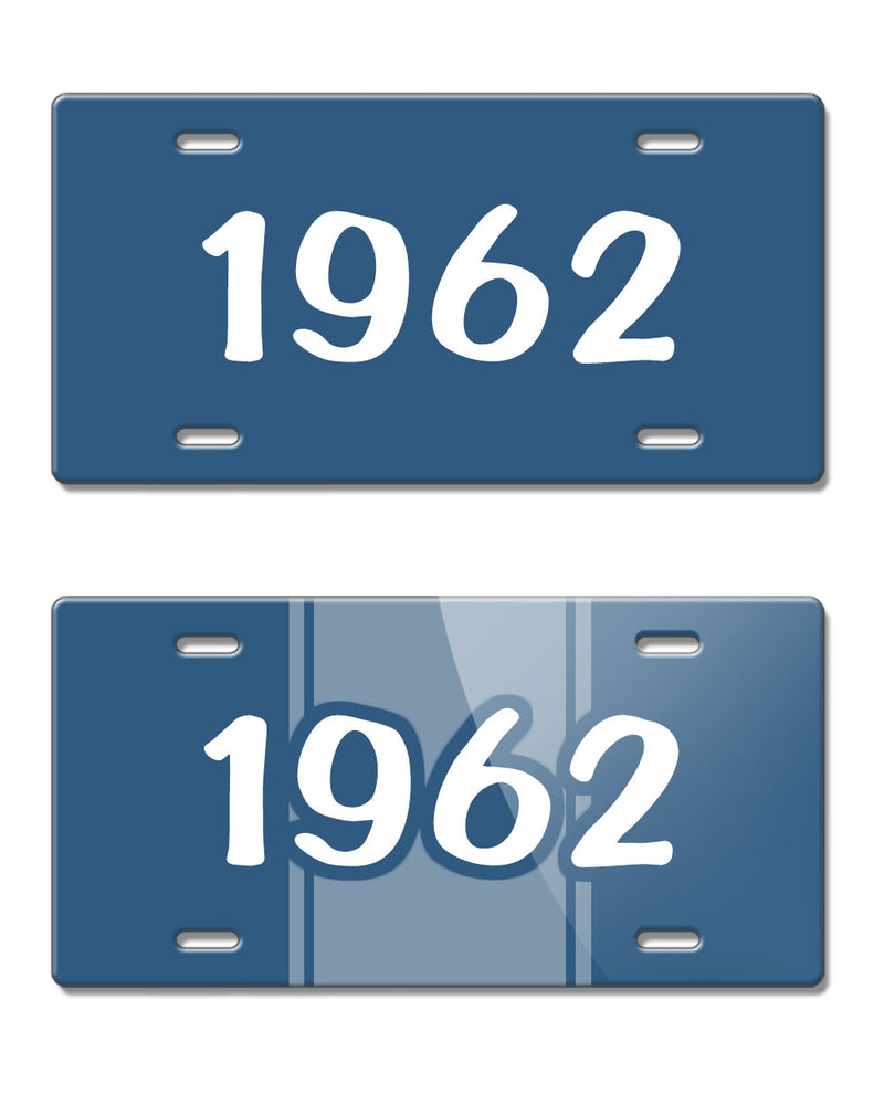 1962 Customizable - License Plate