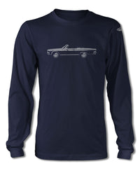 1965 Dodge Coronet 440 Convertible T-Shirt - Long Sleeves - Side View