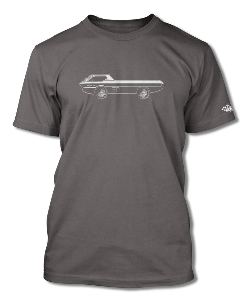 1965 Dodge Deora Showcar Pickup A100 T-Shirt - Men - Side View