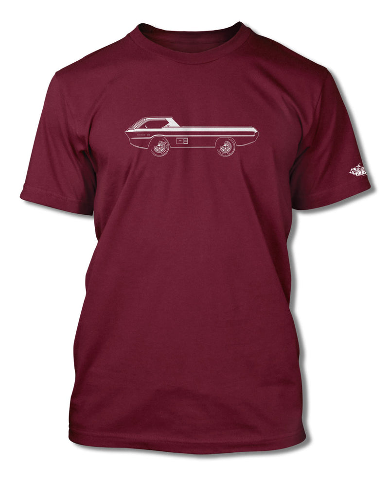 1965 Dodge Deora Showcar Pickup A100 T-Shirt - Men - Side View