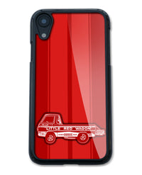 1965 Dodge A100 Pickup "Little Red Wagon" Dragster Smartphone Case - Racing Stripes