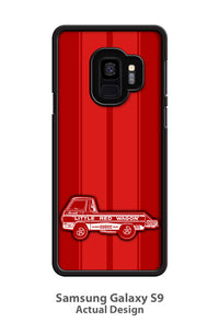 1965 Dodge A100 Pickup "Little Red Wagon" Dragster Smartphone Case - Racing Stripes