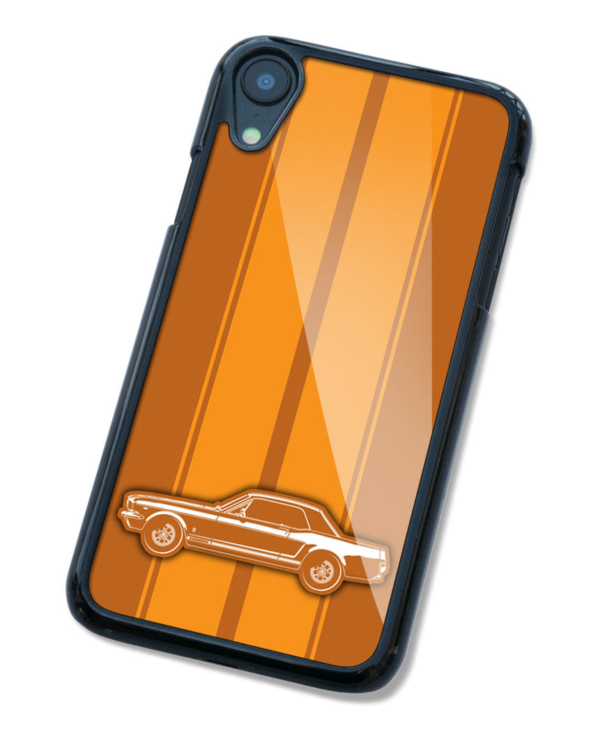 1965 Ford Mustang GT Coupe Smartphone Case - Racing Stripes