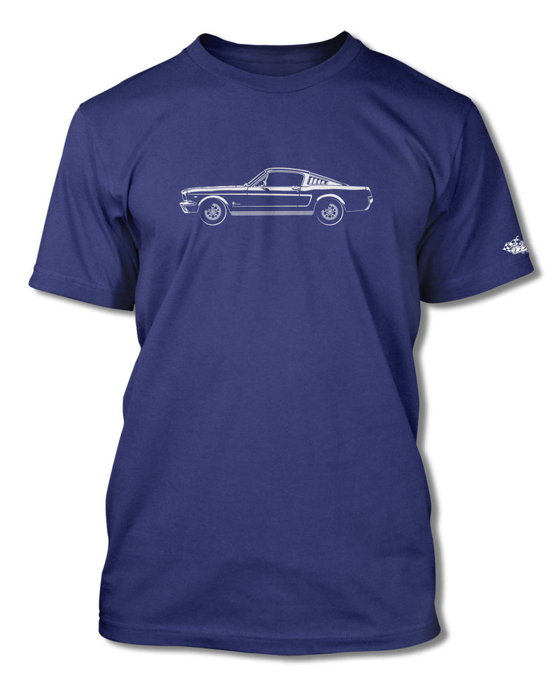 1965 Ford Mustang Base Fastback T-Shirt - Men - Side View