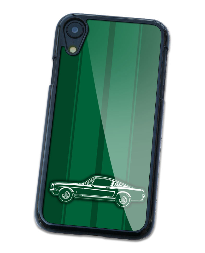 1965 Ford Mustang GT Fastback Smartphone Case - Racing Stripes